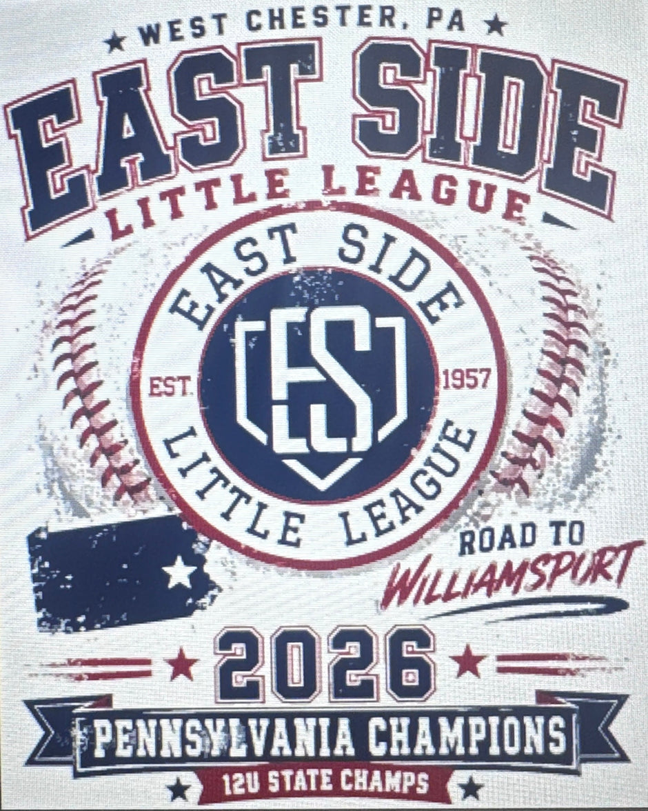 East Side 2026 Pennsylvania State Champions tee